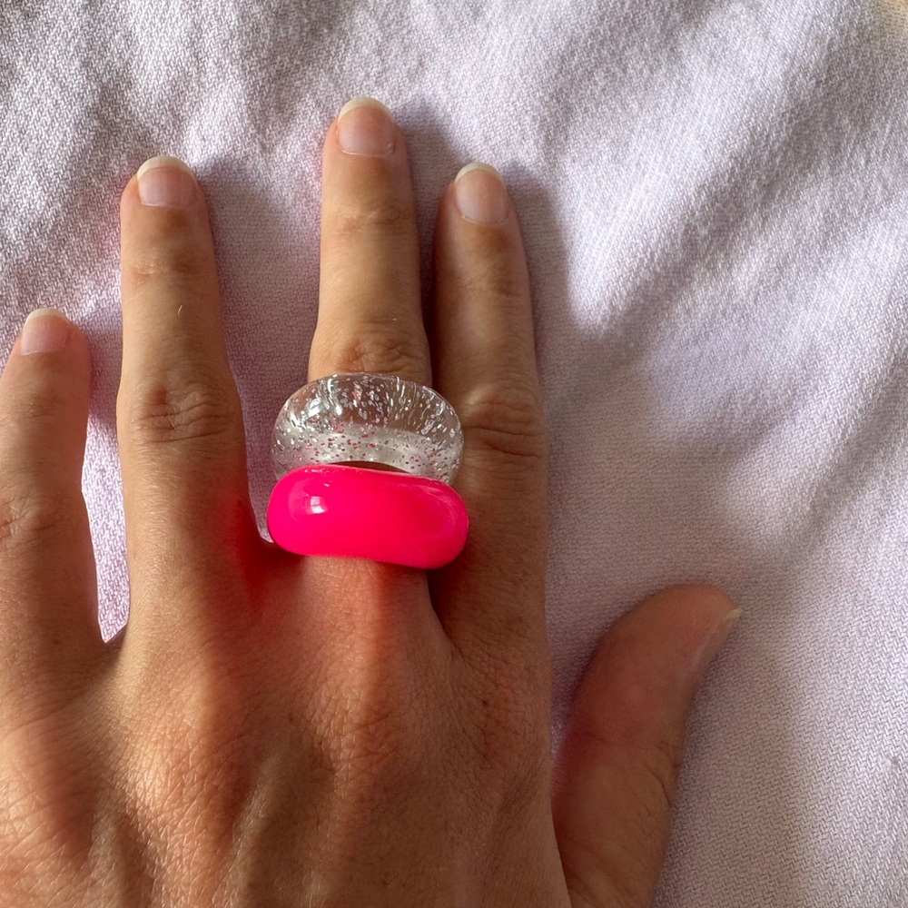 La manso ring set of two, size M Small